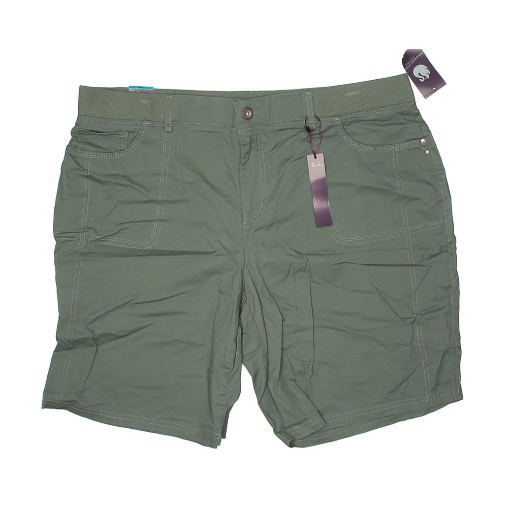 *Gloria Vanderbilt Size 18W Khaki Shorts